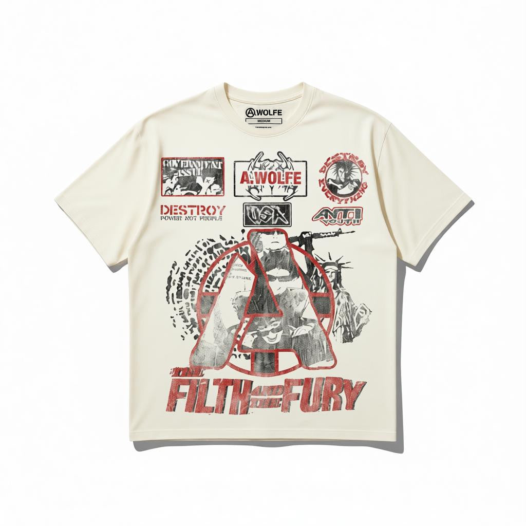 PROPAGANDA TEE [BONE]