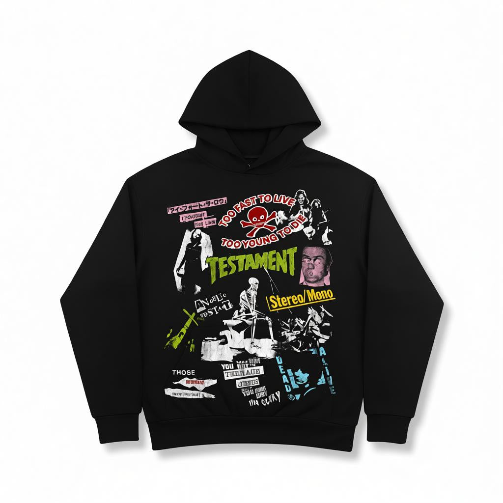 TOO FAST HOODIE [BLK]