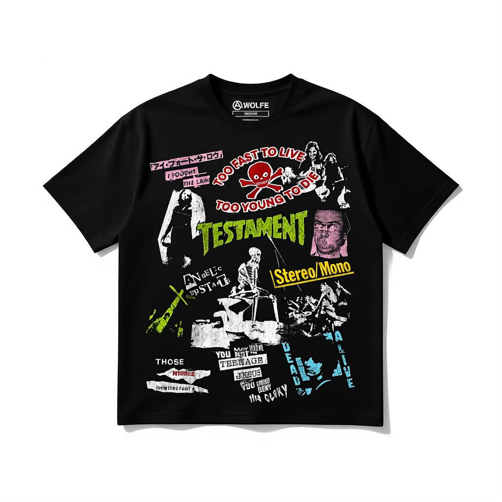 TOO FAST TEE [BLK]